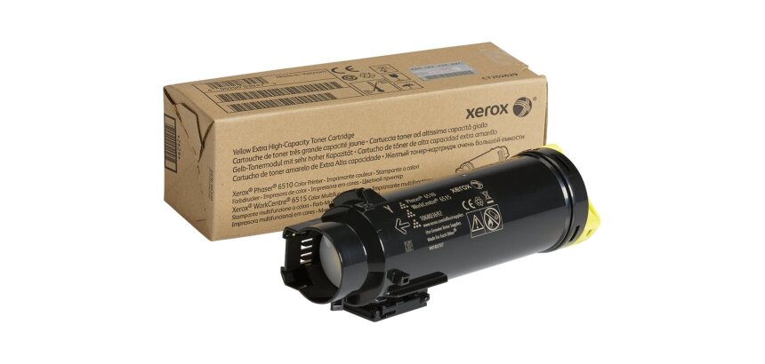 Xerox WorkCentre 6515 - Capacité très élevée - jaune - original - cartouche de toner