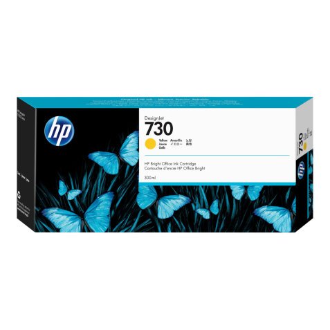 HP 730 - High Capacity - yellow - original - DesignJet - ink cartridge