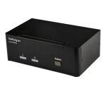 StarTech.com Switch KVM DisplayPort double affichage à 2 ports - 4K 60 Hz