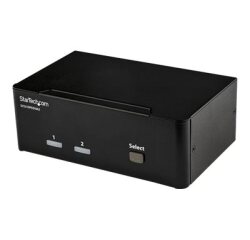 StarTech.com Switch KVM DisplayPort double affichage à 2 ports - 4K 60 Hz
