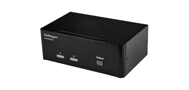 StarTech.com Switch KVM DisplayPort double affichage à 2 ports - 4K 60 Hz