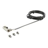 StarTech.com Câble de Verrouillage Universel à Combinaison de 2 m pour Ordinateur Portable - Combinaison à 4 Chiffres - Compatible avec K-Slot, Nano, Wedge Slot - Câble en Acier Antivol