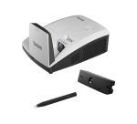 BenQ MW855UST+ Projecteur à focale ultra courte 3500 ANSI lumens DLP WXGA (1280x800) Compatibilité 3D Noir, Blanc