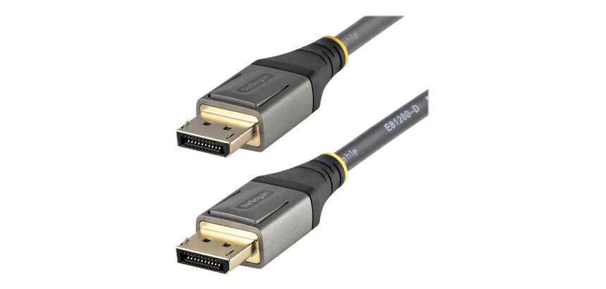 StarTech.com Câble DisplayPort 1.4 Certifié VESA 3m - 8K 60Hz HDR10 - Vidéo Ultra HD 4K 120Hz - Cordon Moniteur/Écran DP 1.4 - Câble DisplayPort vers DisplayPort - M/M