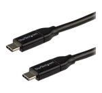 StarTech.com Câble de Charge Rapide USB-C de 3m, Charge et Synchronisation, 100W (5A) PD, USB 2.0, Certifié USB-IF - Cordon de Charge USB C