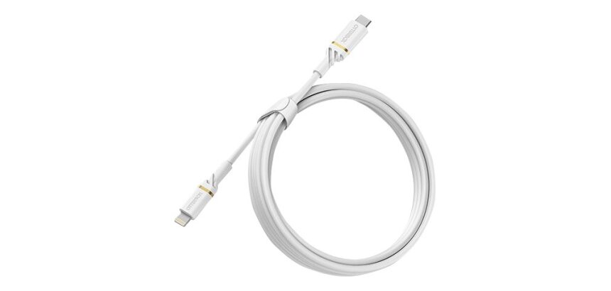 OtterBox Cable USB C-Lightning 2M USB-PD, Cloud Sky White
