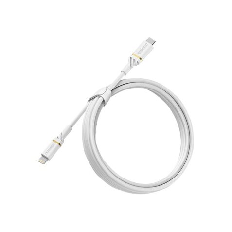 OtterBox Cable USB C-Lightning 2M USB-PD, Cloud Sky White