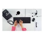 CHERRY STREAM clavier Bureau USB QWERTY Anglais britannique Noir