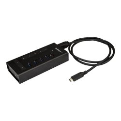 StarTech.com Hub USB-C à 7 ports en métal - USB Type-C vers 5x USB A et 2x USB-C - USB 3.0 - 5Gbps
