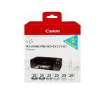 Canon Multipack de 6 cartouches d'encre PGI-29 MBK/PBK/DGY/GY/LGY/CO