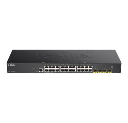 D-Link DGS-1250-28X commutateur réseau Géré L3 Gigabit Ethernet (10/100/1000) Noir