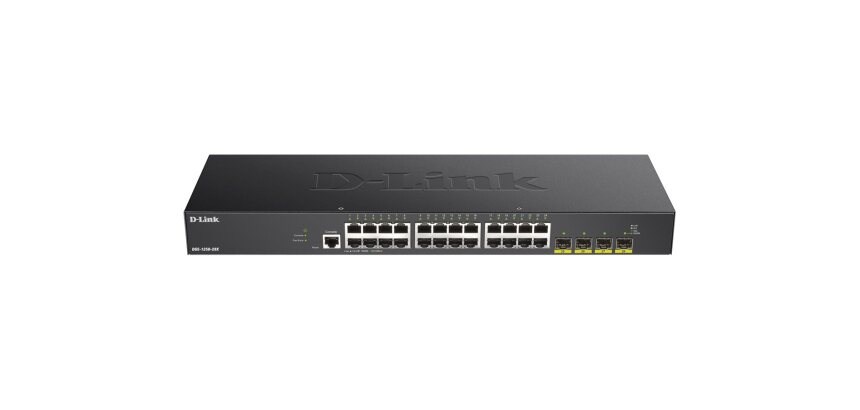 D-Link DGS-1250-28X Géré L3 Gigabit Ethernet (10/100/1000) Noir