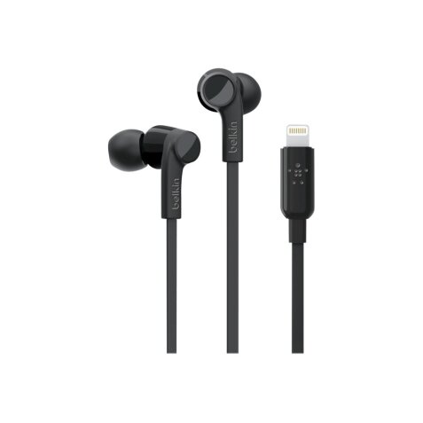 Belkin Rockstar Headphones Wired In-ear Calls/Music Black