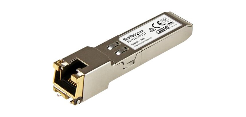 StarTech.com Module SFP GBIC compatible HPE J8177C - Transceiver 1000BASE-T - Paquet de 10
