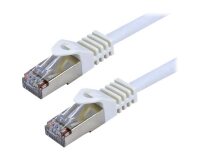 MCL FCC7BMSHF-2M/W câble de réseau Blanc Cat7 S/FTP (S-STP)