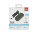 Targus APA107EU adaptateur de puissance & onduleur Intérieure 65 W Noir