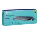 TP-Link TL-SG116 Non-géré Gigabit Ethernet (10/100/1000) Noir
