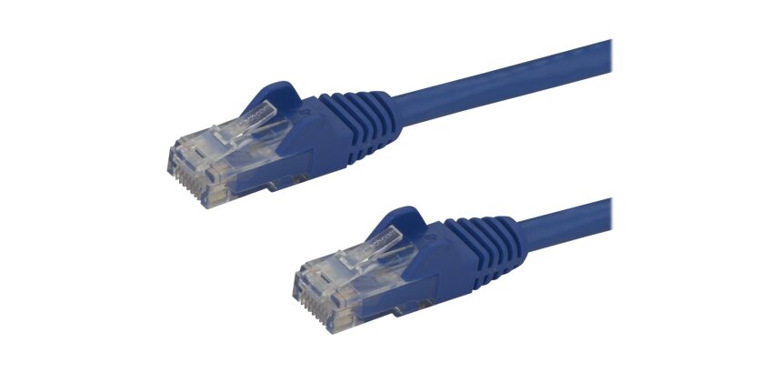 StarTech.com Cordon de raccordement UTP CAT6 - 1,5 m - Sans crochet - Câble patch RJ45 - Bleu
