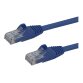 StarTech.com Cordon de raccordement UTP CAT6 - 1,5 m - Sans crochet - Câble patch RJ45 - Bleu