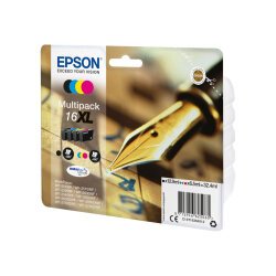 Epson Pen and crossword Multipack "Stylo à plume" 16XL - Encre DURABrite Ultra N,C,M,J