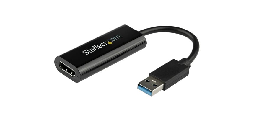 StarTech.com Adaptateur USB 3.0 vers HDMI, Convertisseur de Moniteur USB vers HDMI pour Windows, 1080P (pas de support pour macOS/ChromeOS/Linux) - TAA