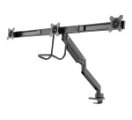 Neomounts NM-D775DX3BLACK Support d'écran à fixer 17-27" - ressort à gaz - Topfix - arrêt 180°
