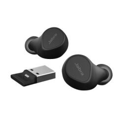 Jabra Evolve2 Buds Casque True Wireless Stereo (TWS) Ecouteurs Appels/Musique Bluetooth Noir