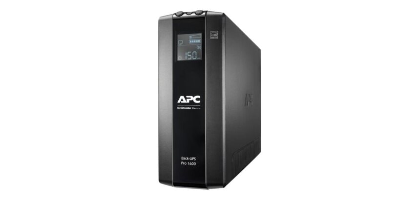 APC Back UPS Pro BR 1600VA - 8 CEI - AVR - Interface LCD