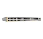 Allied Telesis AT-x530L-52GPX-50 Géré L3 Gigabit Ethernet (10/100/1000) Connexion Ethernet, supportant l'alimentation via ce port (PoE) Gris
