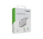 Belkin WCB002VFWH chargeur d'appareils mobiles Smartphone, Tablette Blanc Secteur Intérieure