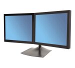 Ergotron DS Series DS100 Dual Monitor Desk Stand, Horizontal 61 cm (24") Bureau Noir