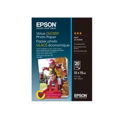 Epson Value - fotopapier - glanzend - 20 vel(len) - 100 x 150 mm - 183 g/m²