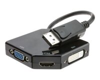 DLH Adaptateur DisplayPort vers HDMI / DVI / VGA