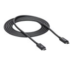 StarTech.com Câble Thunderbolt 3 (20 Gb/s) USB-C de 2 m - Compatible Thunderbolt, USB et DisplayPort - M/M