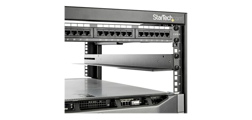 StarTech.com Rails pour rack de serveur 1U - Support de montage universel - Ajustable à 99 cm