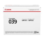 Canon 039 Cartouche de toner 1 pièce(s) Original Noir