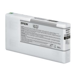 Epson T9137 - light black - original - ink cartridge
