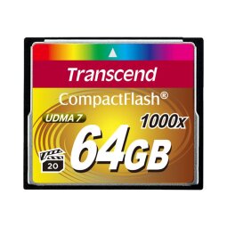 Transcend CompactFlash Card 1000x 64GB 64 Go MLC