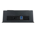 StarTech.com Station d'Accueil pour Disque Dur USB 3.0 à SATA à Baie Unique, Dock pour Disque Dur USB 3.0 (5 Gbps), Dock pour HDD/SSD Externe 2,5/3,5" SATA I/II/III, Baie pour Disque Dur à Chargement par le Haut