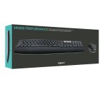 Logitech 920-008222 clavier Souris incluse Universel RF sans fil + Bluetooth AZERTY Français Noir