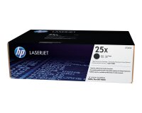 HP 25X - High Yield - black - original - LaserJet - toner cartridge (CF325X)