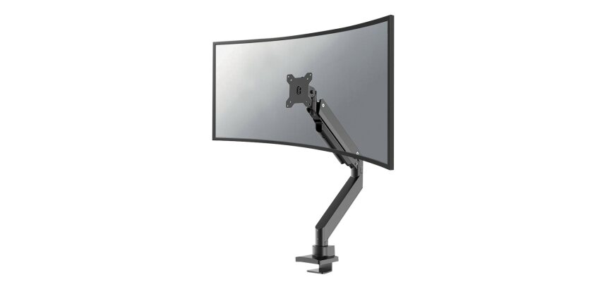 Neomounts NM-D775BLACKPLUS Support d'écran à fixer 10-49" - ressort à gaz - Topfix - arrêt 180°