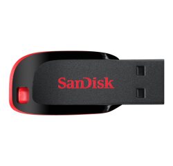 SanDisk Cruzer Blade lecteur USB flash 16 Go USB Type-A 2.0 Noir, Rouge