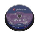 Verbatim DataLifePlus - DVD+R x 10 - 4.7 GB - opslagmedia