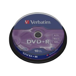 Verbatim DataLifePlus - DVD+R x 10 - 4.7 GB - Speichermedium