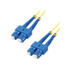 MCL FJOS2/SCSC-1M câble InfiniBand et à fibres optiques SC Jaune