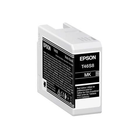 Epson T46S8 - matzwart - origineel - inktcartridge