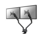 Neomounts FPMA-D750DBLACK2 Support d'écran à fixer 10-32" - ressort à gaz - Topfix - arrêt 180°