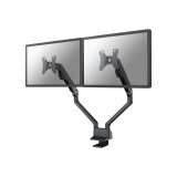 Neomounts FPMA-D750DBLACK2 Support d'écran à fixer 10-32" - ressort à gaz - Topfix - arrêt 180°