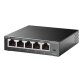 TP-Link TL-SG105S Non-géré Gigabit Ethernet (10/100/1000) Noir